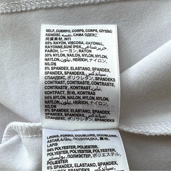 NWT Bebe Color Block Sleeveless Dress - Picture 6 of 6